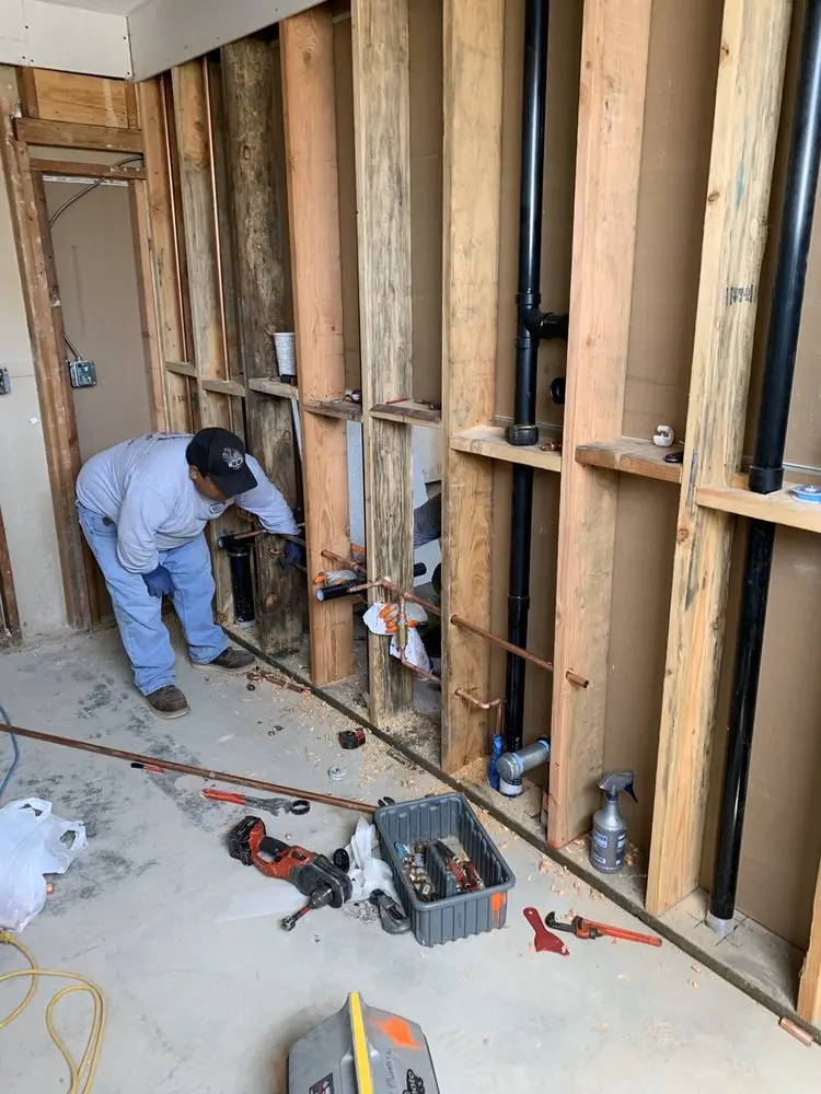 Commercial rough-in plumbing for Gas Line Repair in Hueytown
